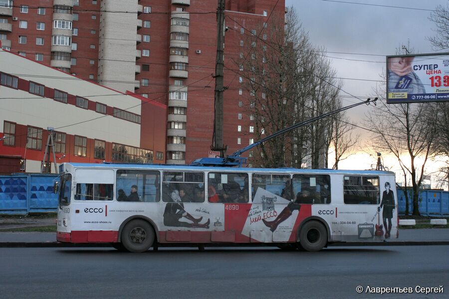 Санкт-Петербург, ЗиУ-682В-012 [В0А] № 4890