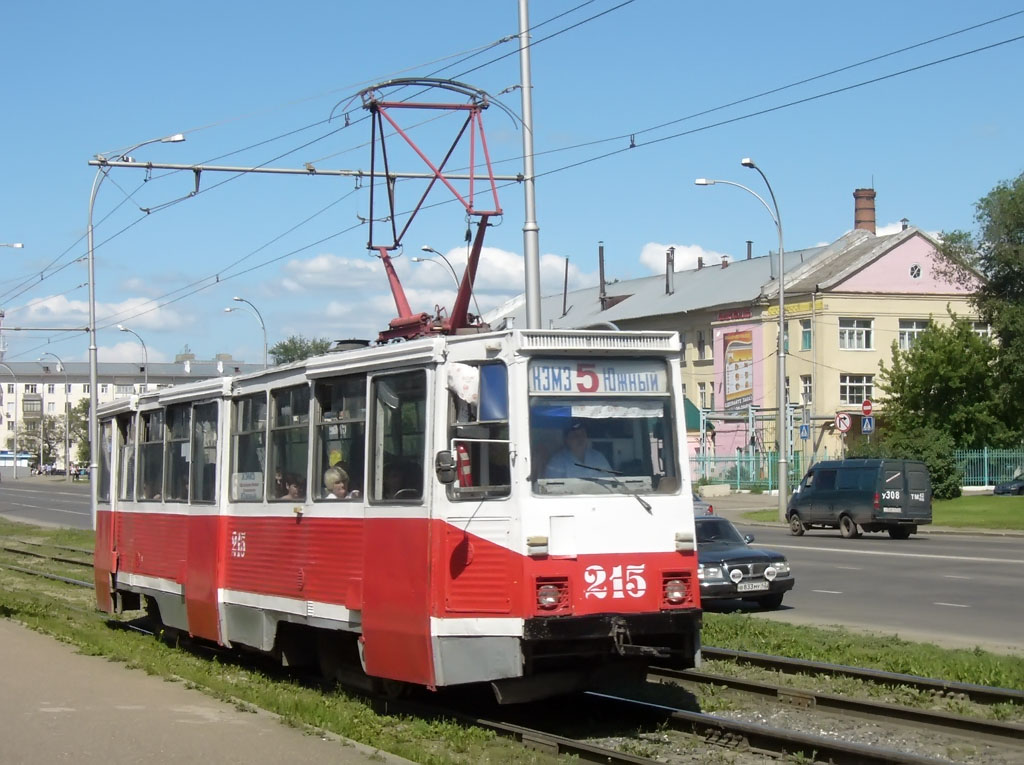 Кемерово, 71-605 (КТМ-5М3) № 215 Кемерово, 71-605 (КТМ-5М3) № 215