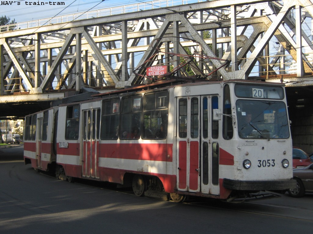 Санкт-Петербург, ЛВС-86К № 3053