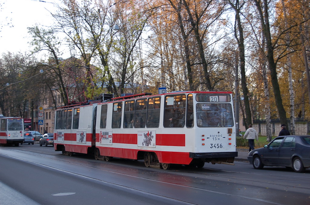 Санкт-Петербург, ЛВС-86К-М № 3456