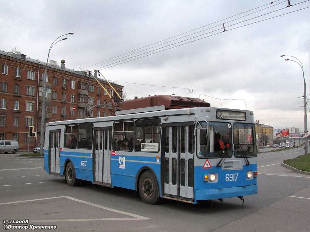 Москва, ЗиУ-682ГМ1 (с широкой передней дверью) № 6917