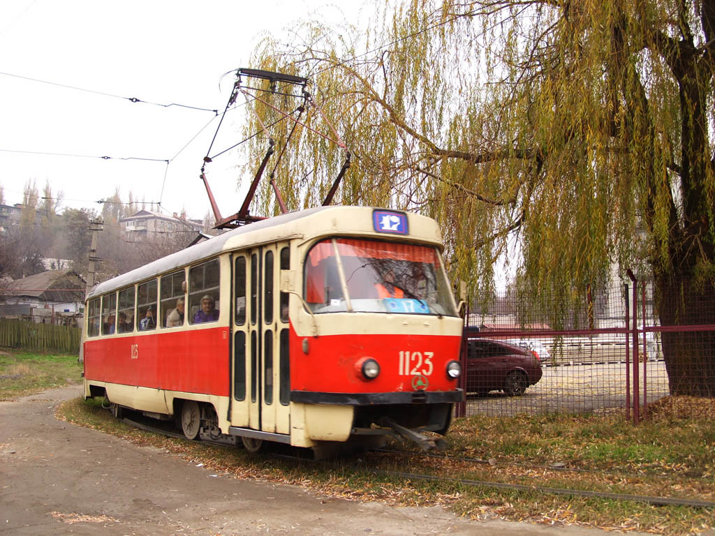Днепр, Tatra T3SU (двухдверная) № 1123