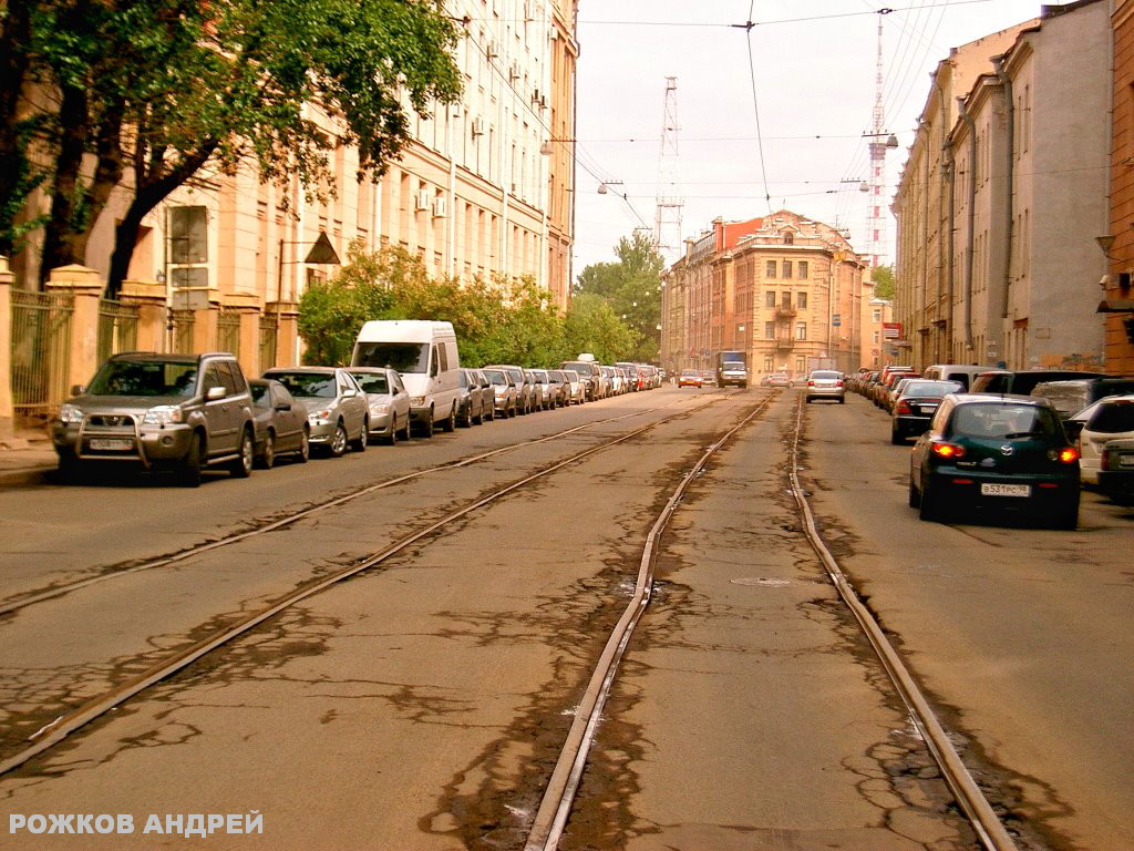 Saint-Petersburg — Tram lines and infrastructure
