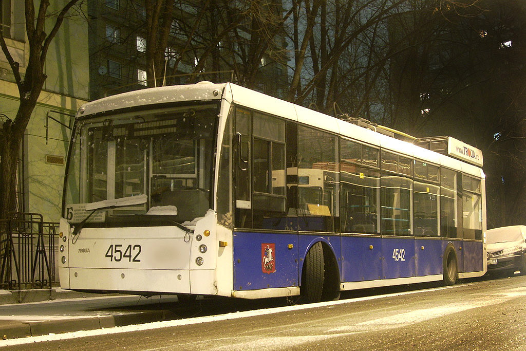 Москва, Тролза-5265.00 «Мегаполис» № 4542