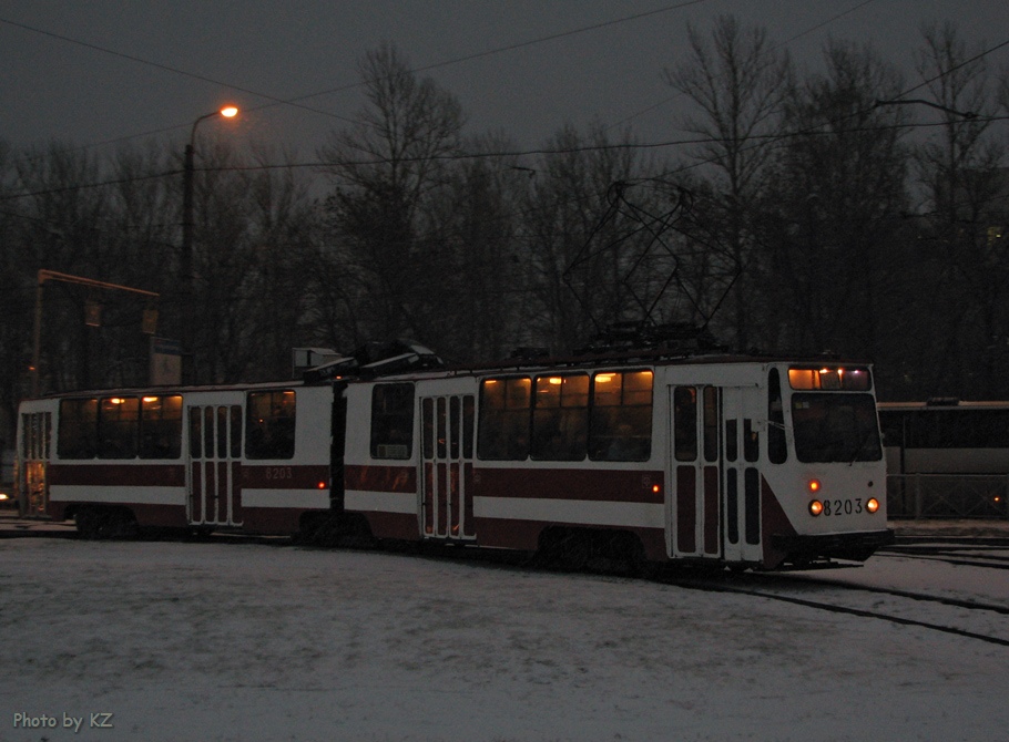 Санкт-Петербург, ЛВС-86К № 8203