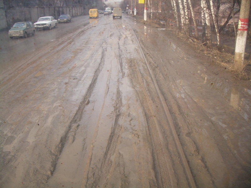 Тула — Трамвайная линия на Косую Гору