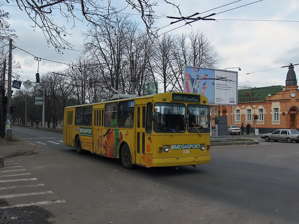 Черкассы, ЗиУ-682В-012 [В0А] № 338