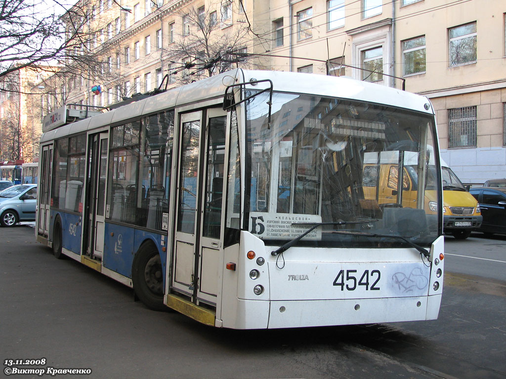 Москва, Тролза-5265.00 «Мегаполис» № 4542
