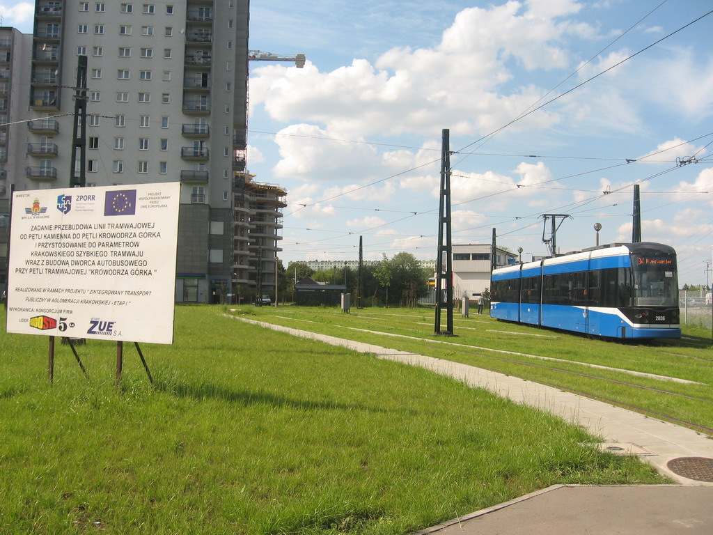 Cracovie, Bombardier NGT6/2 N°. 2036