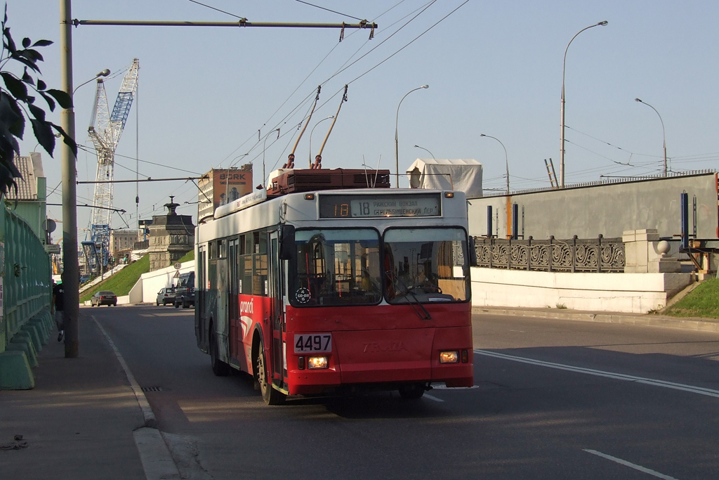 Москва, Тролза-5275.05 «Оптима» № 4497