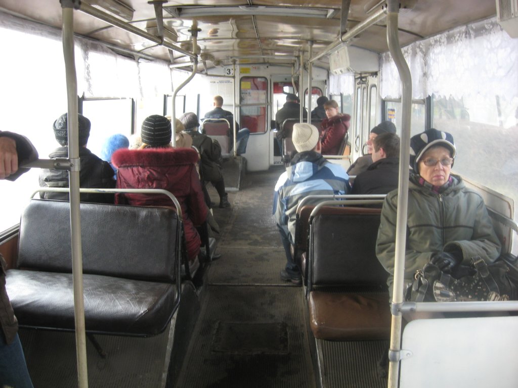 Kemerovo, ZiU-682G [G00] č. 37; Kemerovo — Employees of the electric transport