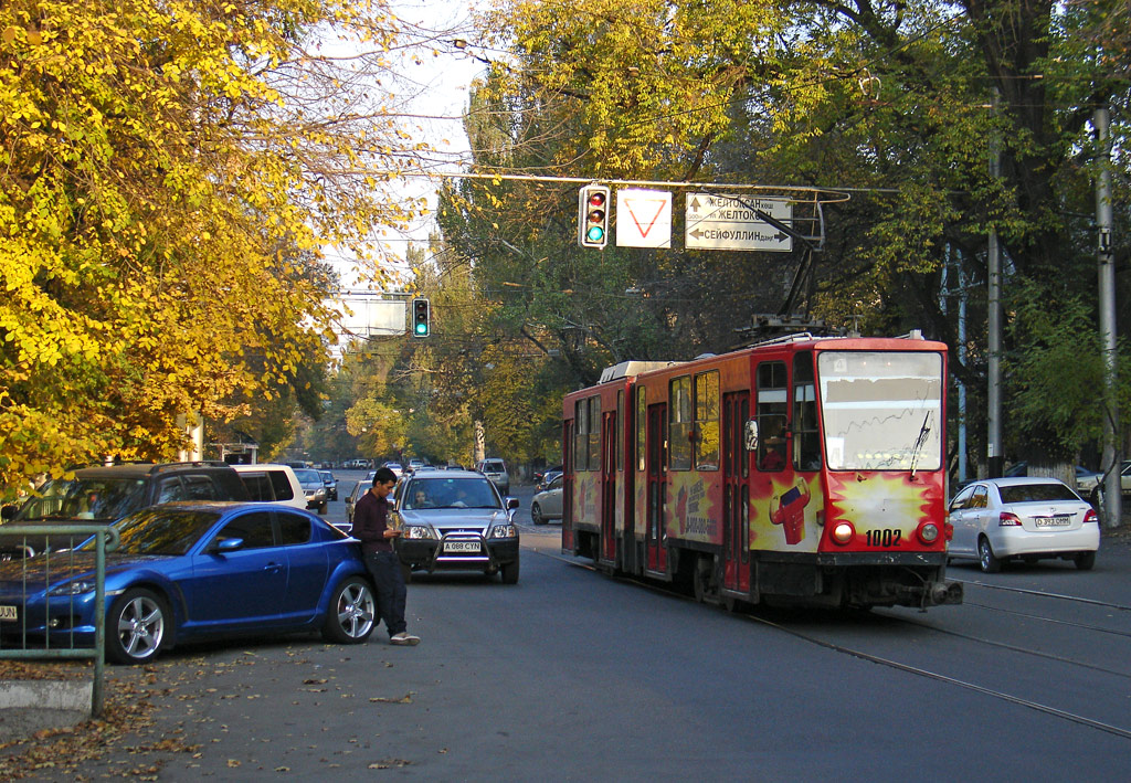 Alma-Ata, Tatra KT4D č. 1002