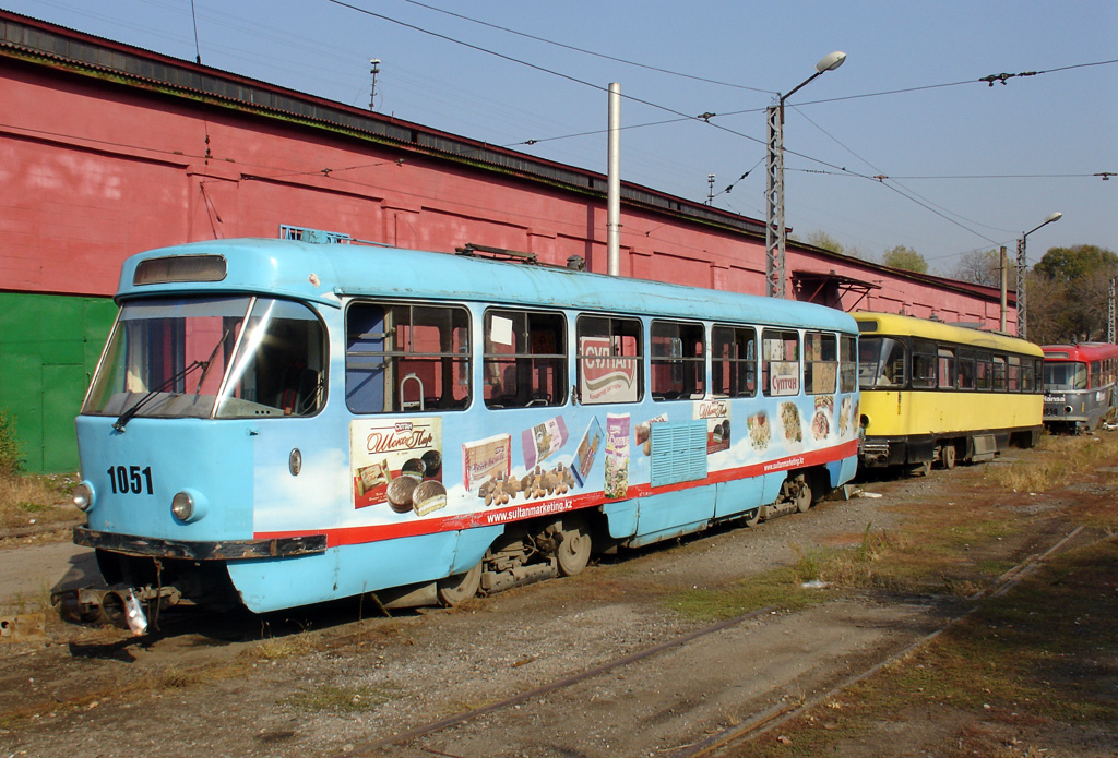 Almaty, Tatra T3D Nr. 1051