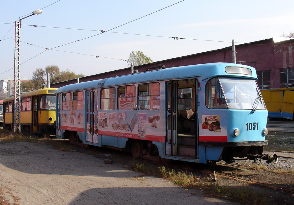 Almaty, Tatra T3D Nr. 1051