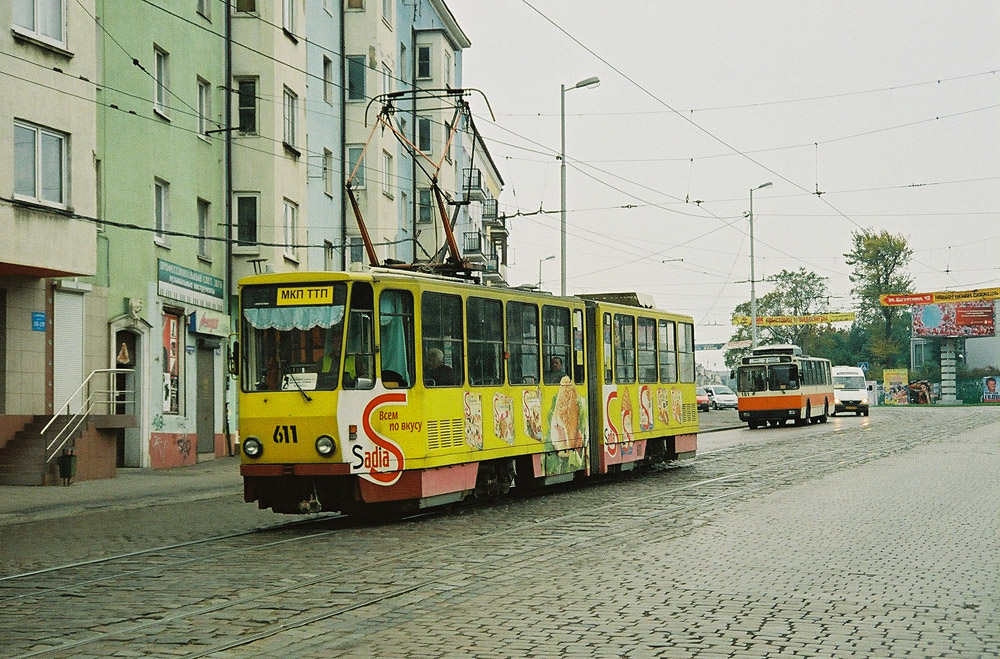 Калининград, Tatra KT4D № 611