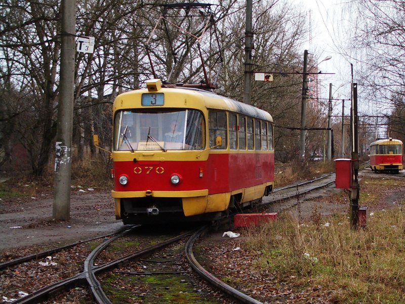 Орёл, Tatra T3SU № 070