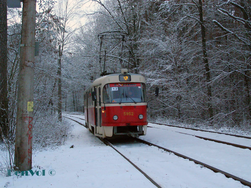 Киев, Tatra T3SU № 5952