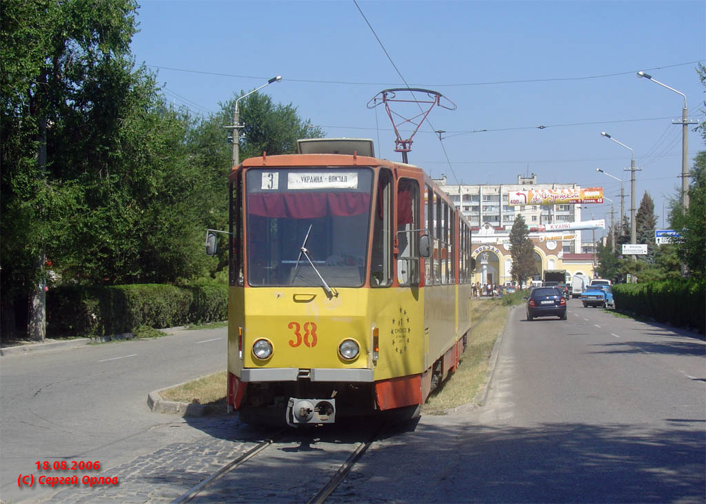 Евпатория, Tatra KT4SU № 038