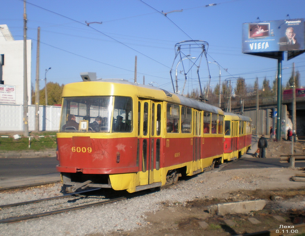 Киев, Tatra T3SU № 6009