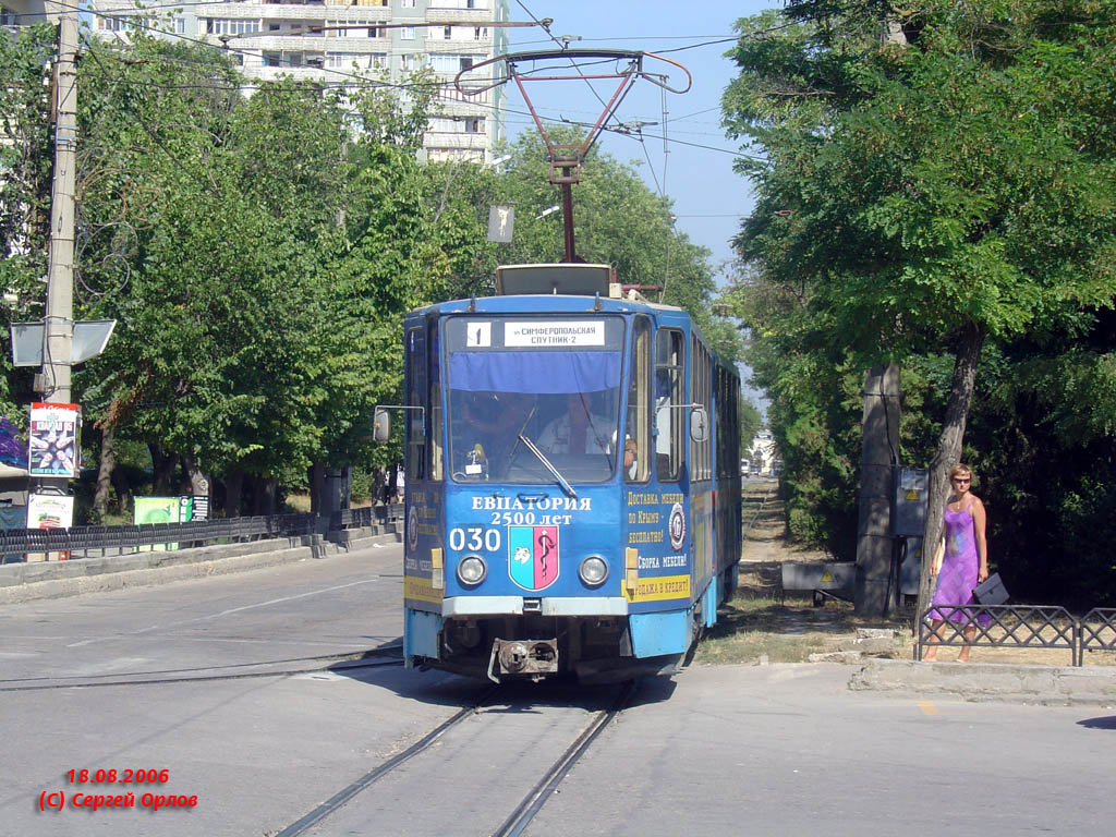 Евпатория, Tatra KT4SU № 030
