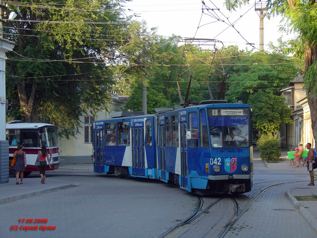 Евпатория, Tatra KT4SU № 042