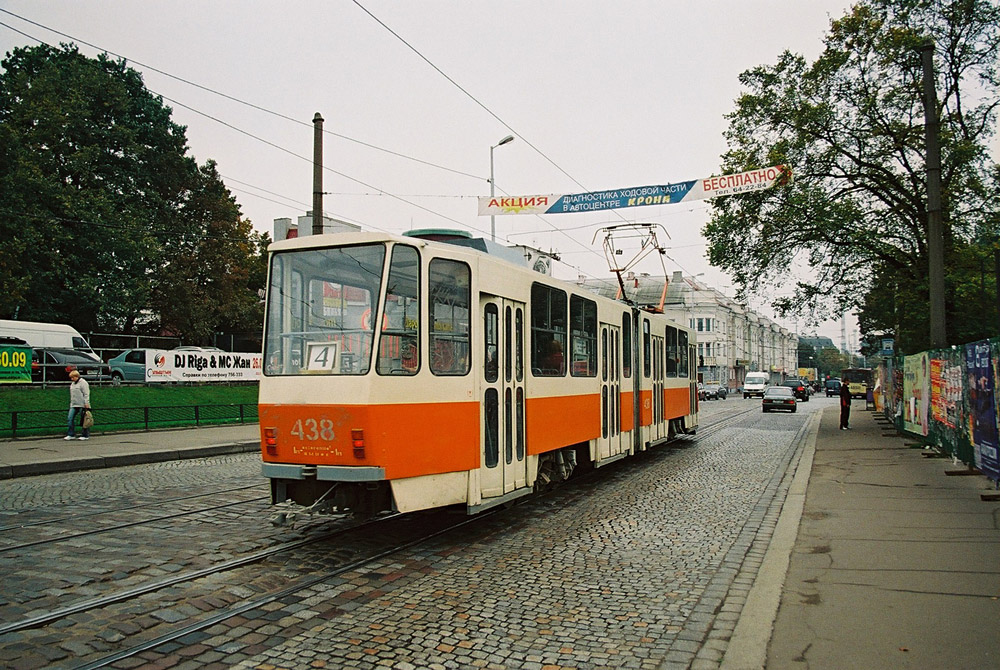 Калининград, Tatra KT4SU № 438