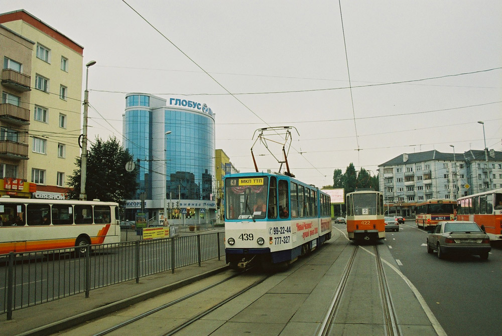 Калининград, Tatra KT4SU № 439; Калининград, Tatra KT4SU № 422
