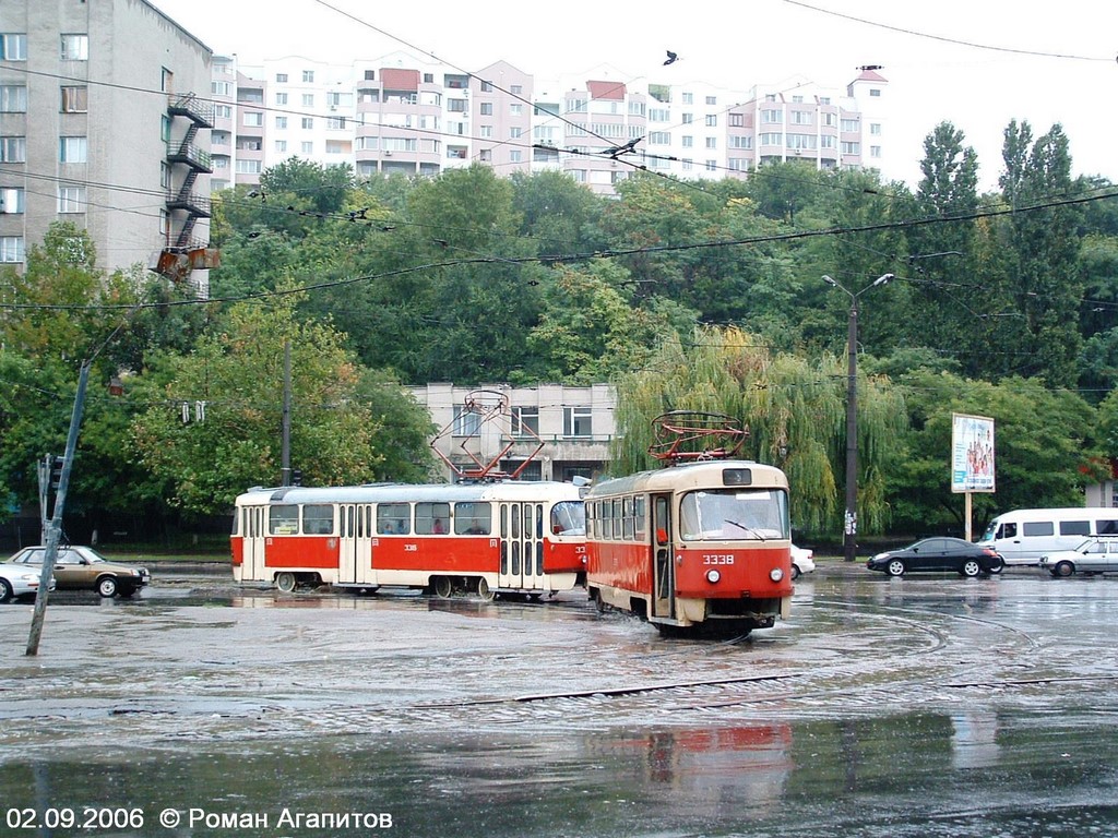 Odesa, Tatra T3SU (2-door) Br. 3338
