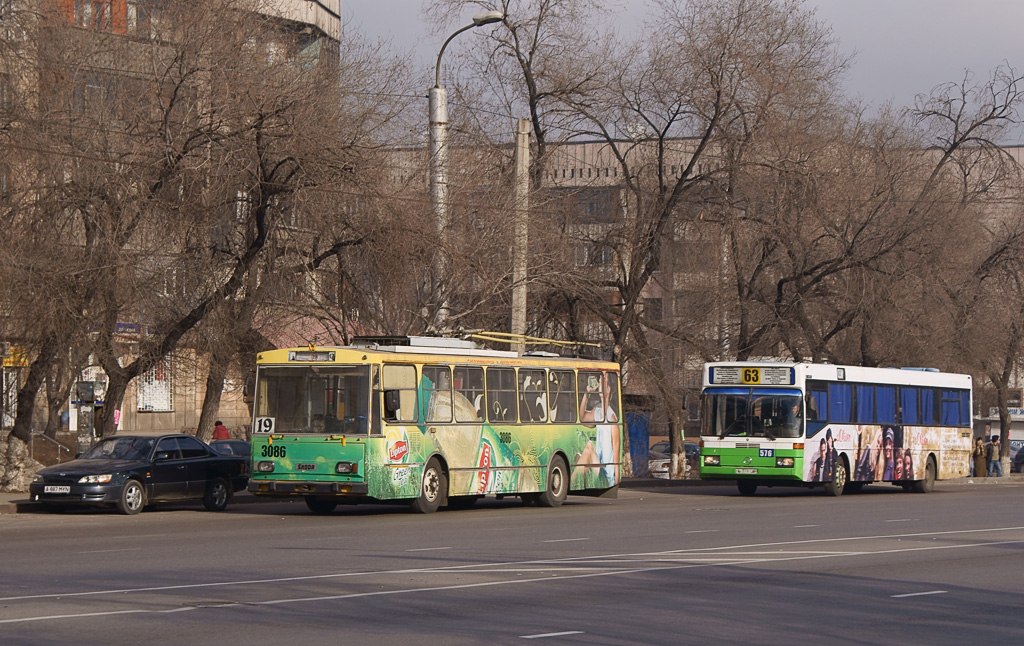 Алматы, Škoda 14Tr07 № 3086