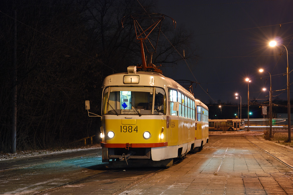 Москва, Tatra T3SU № 1984 Москва, Tatra T3SU № 1984