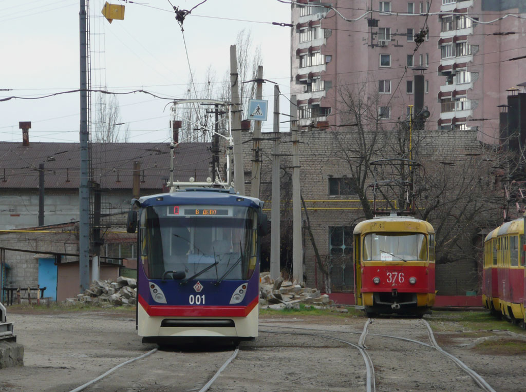 Zaporijjea, K1 Nr. 001; Zaporijjea, Tatra T3SU Nr. 376