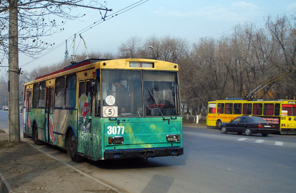 Almaty, Škoda 14Tr08/6 N°. 3077