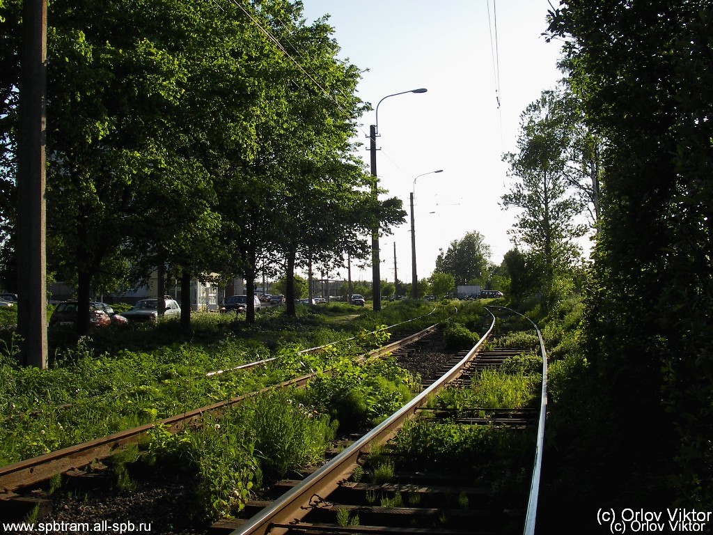 Saint-Petersburg — Tram lines and infrastructure