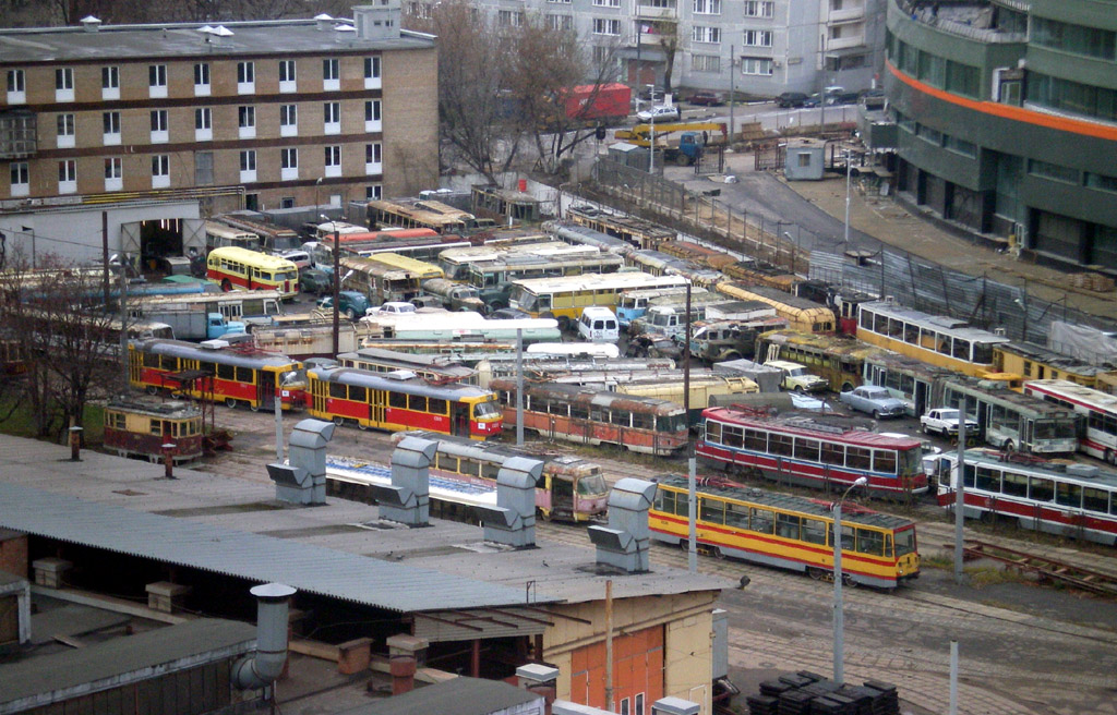 莫斯科 — TRZ Plant; 莫斯科 — Views from a height