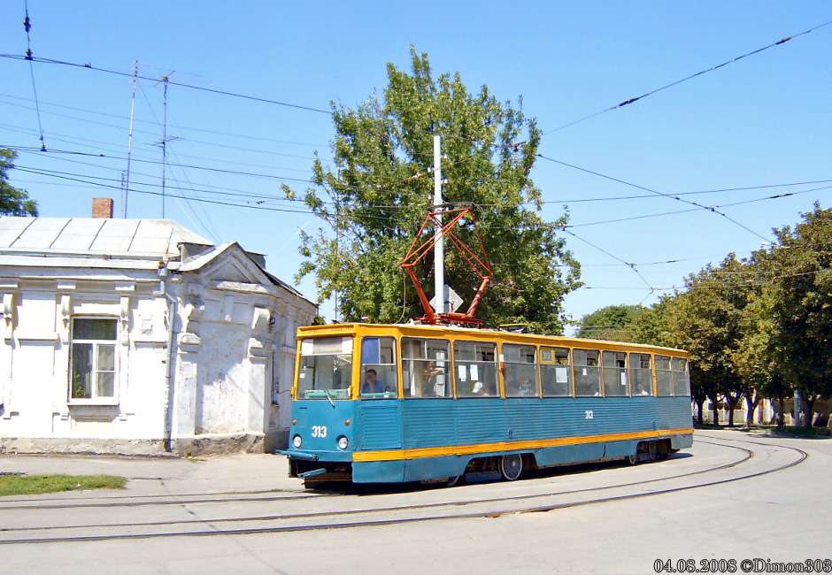 Таганрог, 71-605 (КТМ-5М3) № 313 Таганрог, 71-605 (КТМ-5М3) № 313