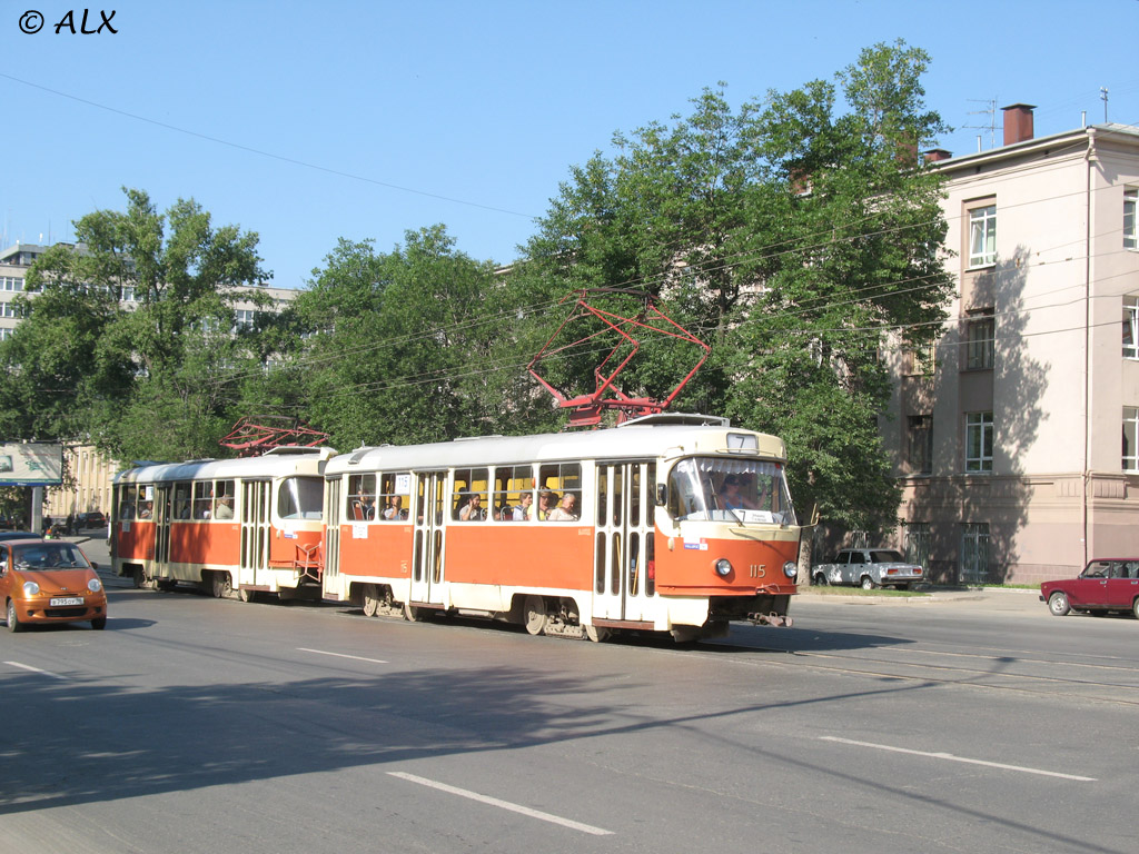 Екатеринбург, Tatra T3SU (двухдверная) № 115
