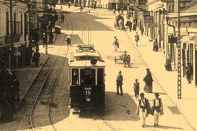 Черновцы, Двухосный моторный Graz № 19; Черновцы — Исторические фотографии (до 1991 года)