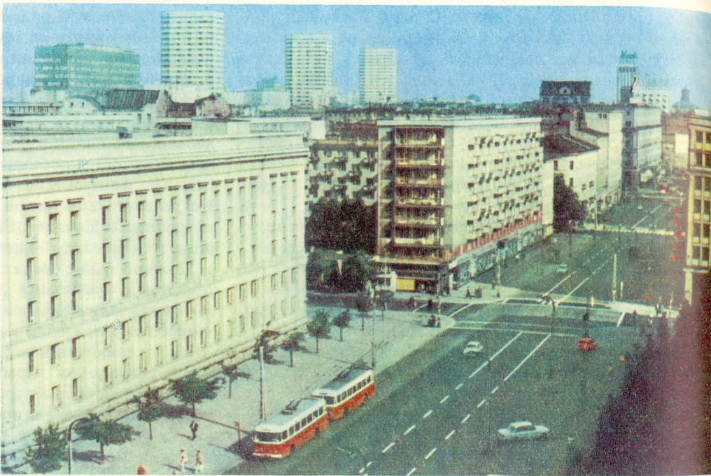 Варшава — Старые фотографии; Варшава — Троллейбус