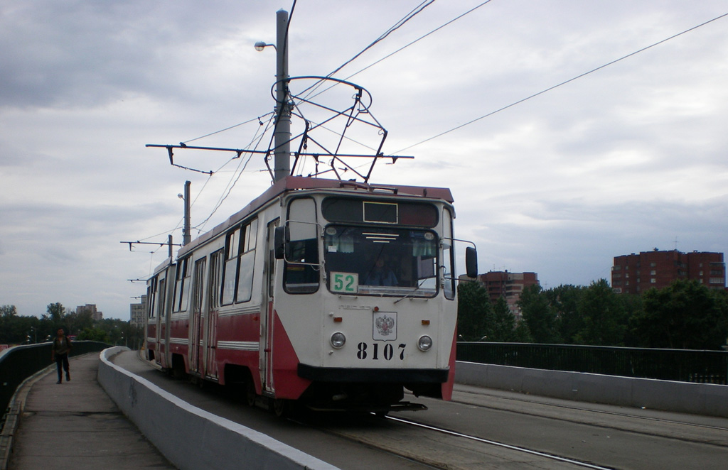 Санкт-Петербург, 71-147К (ЛВС-97К) № 8107 Санкт-Петербург, 71-147К (ЛВС-97К) № 8107