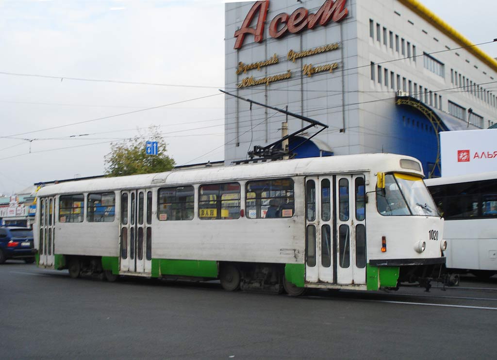 Алматы, Tatra T3D № 1020