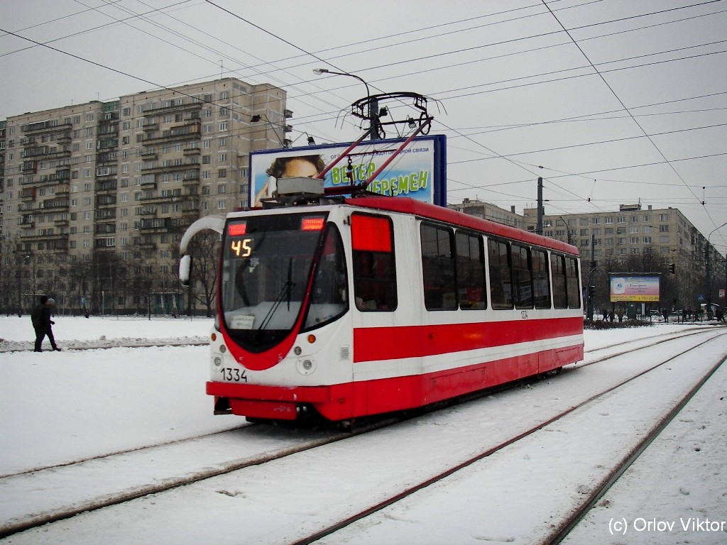 Санкт-Пецярбург, 71-134А (ЛМ-99АВН) № 1334 Санкт-Пецярбург, 71-134А (ЛМ-99АВН) № 1334