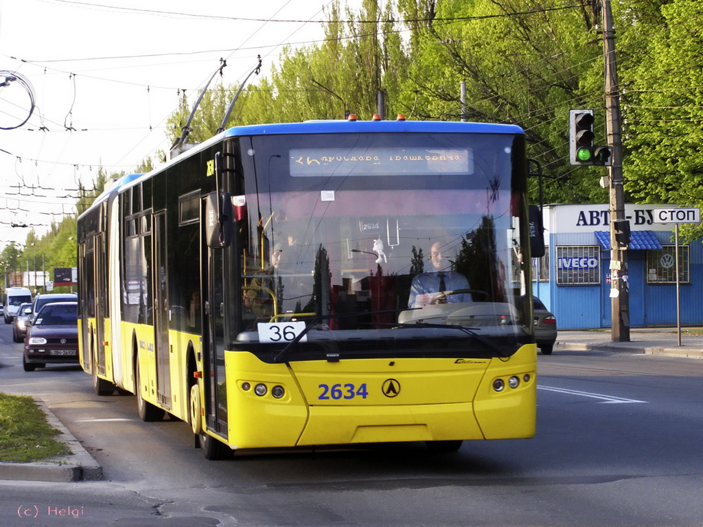 Киев, ЛАЗ E301D1 № 2634