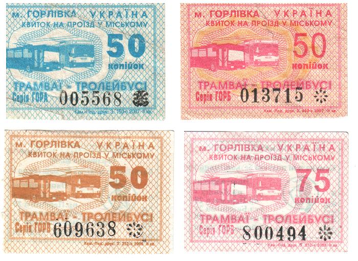 Горловка — Проездные документы