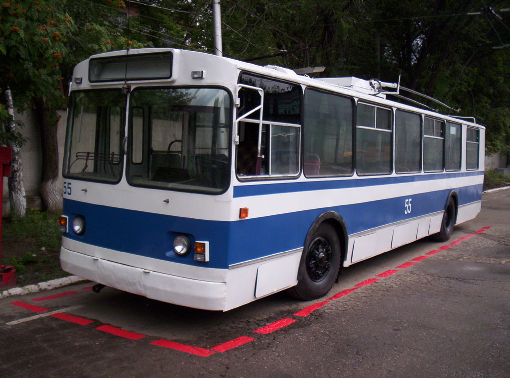 Самара, ЗиУ-682Г [Г00] № 55; Самара — Троллейбусное депо № 2