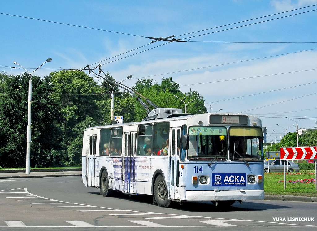 Луцк, ЗиУ-682В № 114
