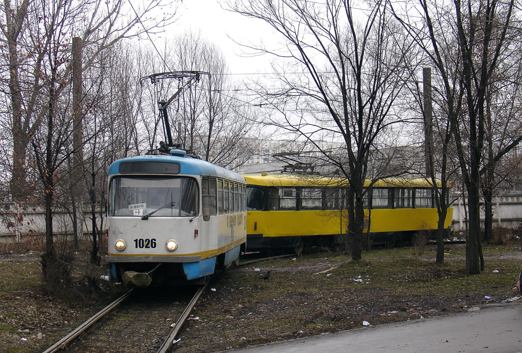 Алматы, Tatra T3DC1 № 1026