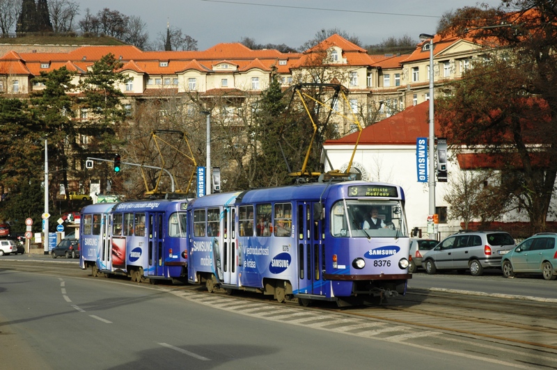 Прага, Tatra T3R.P № 8376