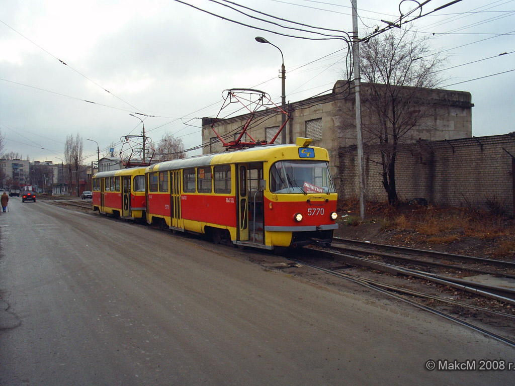 Волгоград, Tatra T3SU № 5770; Волгоград, Tatra T3SU № 5769