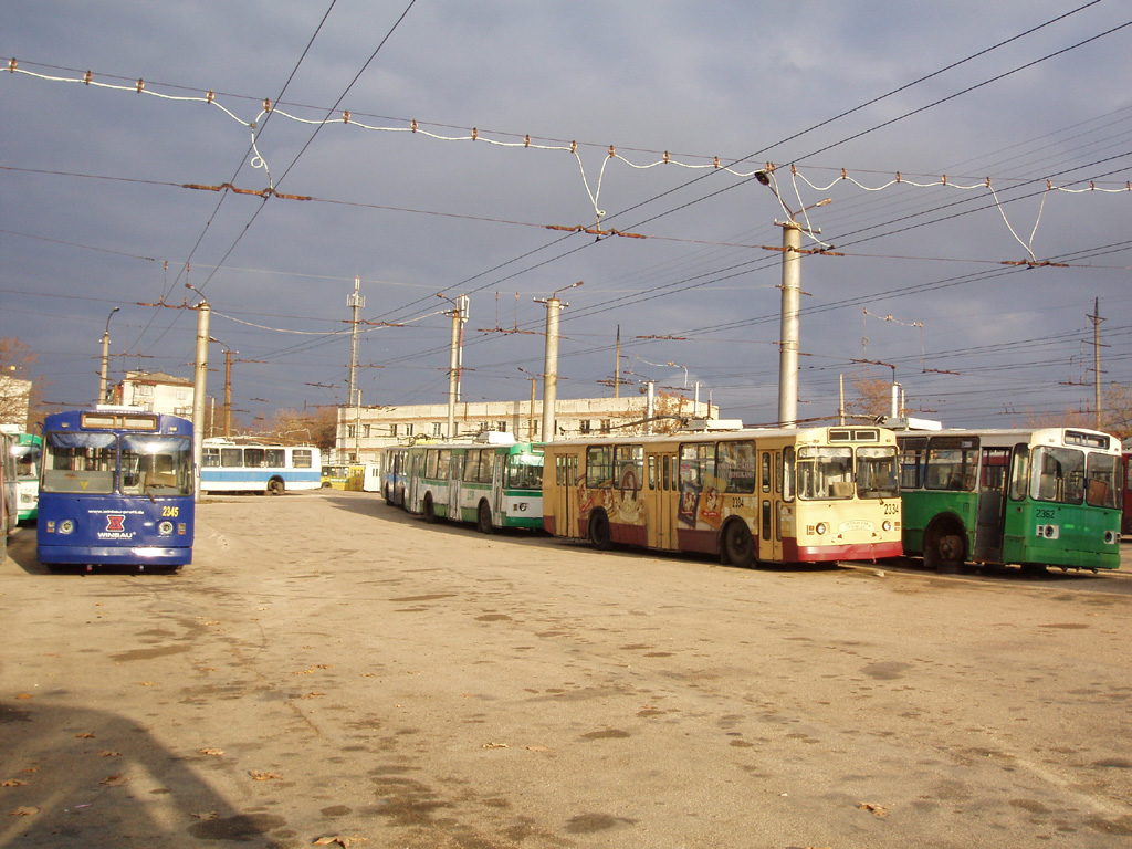 Севастополь, ЗиУ-682В-012 [В0А] № 2345; Севастополь, ЗиУ-682В-012 [В0А] № 2334; Севастополь — Разные фотографии
