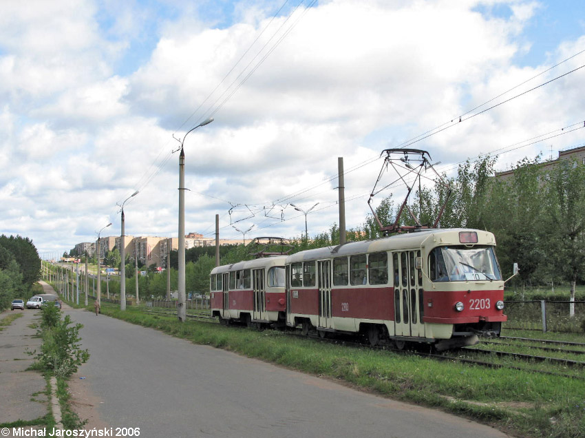 Ижевск, Tatra T3SU № 2203